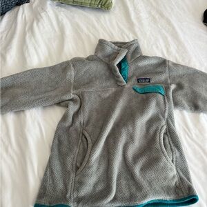 Patagonia Gray Fleece Jacket - M